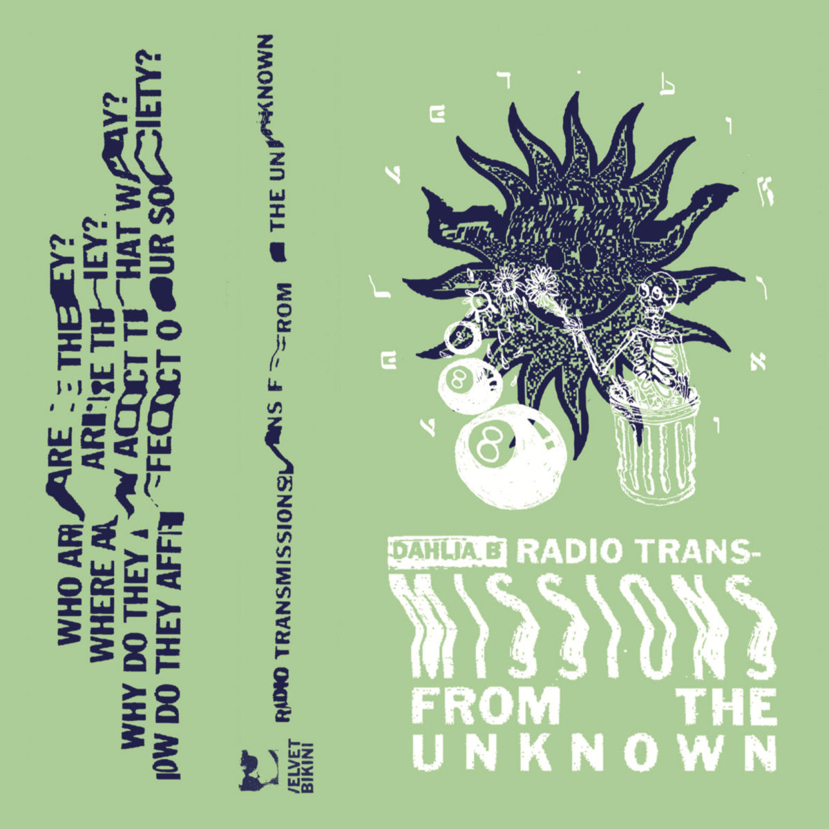 Dahlia B. 'Radio Transmissions From The Unknown' LP [Velvet Bikini]